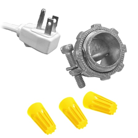 Jones Stephens Garbage Disposal Wiring Kit for 3ft Cord with Angle Plug E25117